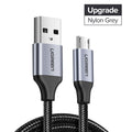 Ugreen Micro USB Cable 2.4A Phone Fast USB Charge Cable for Xiaomi Redmi Note5 Micro USB Charger Data Cable for Samsung USB Cord