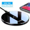 Ugreen 10W Qi Wireless Charger for iPhone X XS XR 8 Plus Fast Wireless Charging Pad for Samsung S8 S9 S10 Xiaomi mi 9 Charger