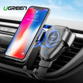 Ugreen Qi Car Wireless Charger for iPhone Xs X 8 10W Fast Wireless Charging for Samsung Galaxy S9 S10 Car Phone Holder Charger
